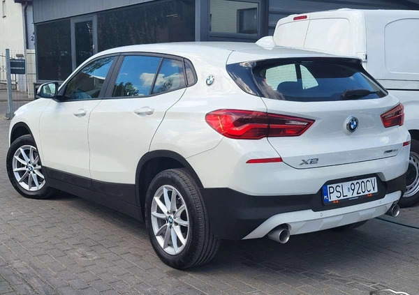 BMW X2 cena 93900 przebieg: 106396, rok produkcji 2018 z Piła małe 631